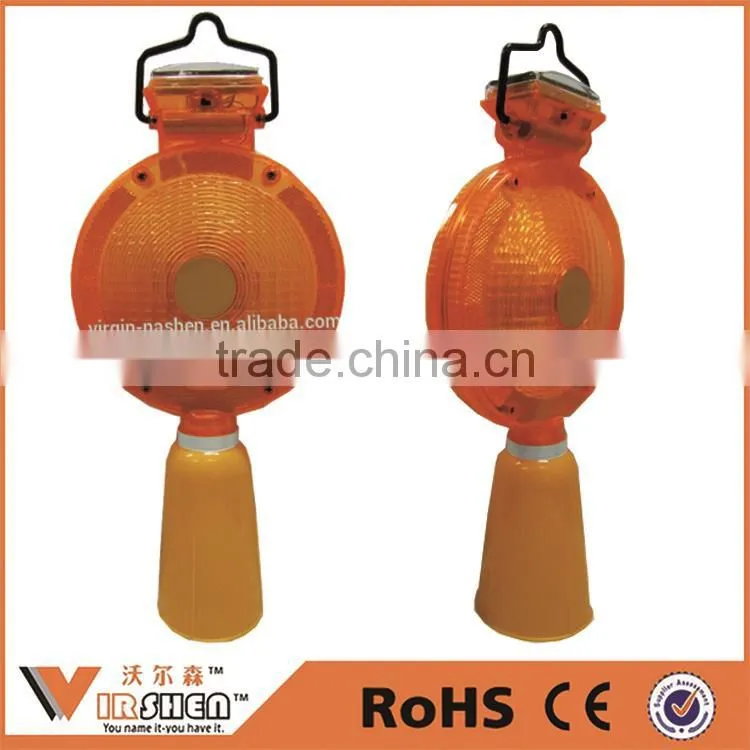 Best Selling Traffic Yellow Flashing Light Rotary Warning Light Solar Powered Traffic warning lights
