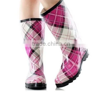 Women's Mid Calf Waterproof Rainboots