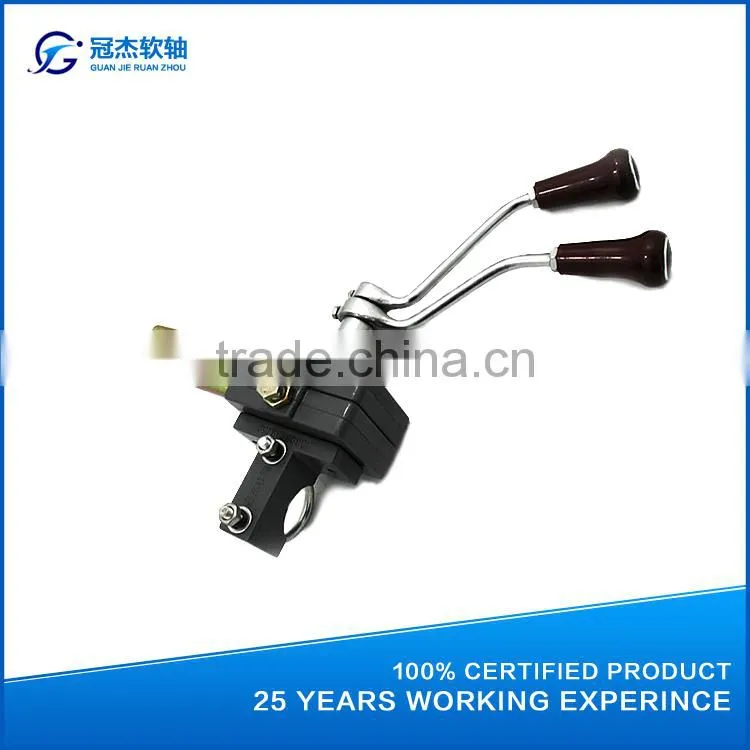GJ1123A Gear Shift Cable Dual Handle Control lever for Loaders, boom sprayer