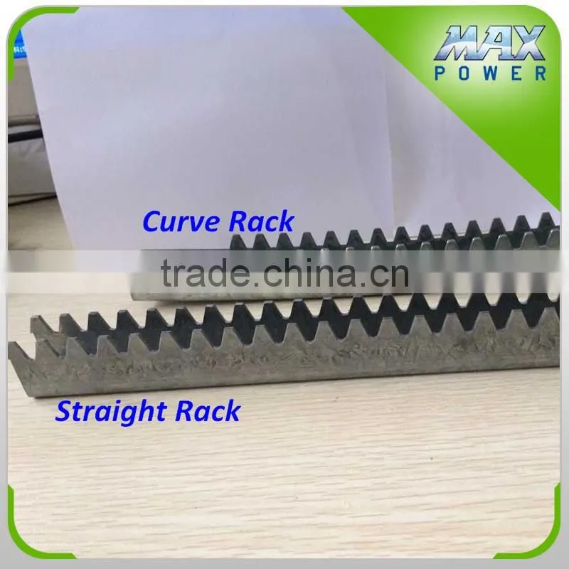 window rack and pinion for glass greenhouse