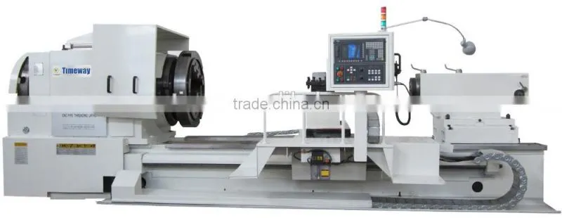 Heavy Duty CNC Horizontal Large Spindle Bore Tube (pipe) Thread Lathe For Oil Field
