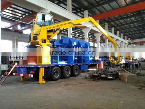 The Most Automatic Scrap Metal Portable Baler And Logger