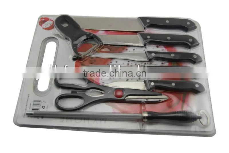 K078/DB Cheese knife with double blade, stainless steel cheese cutting tool