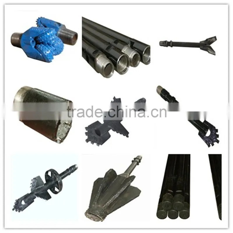 Different rods available high quality portable water well drilling rigs for sale