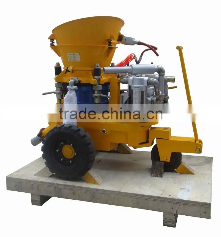 Small Sized Air Motor Drive Dry Mix Shotcrete Sprayer Manufacturers