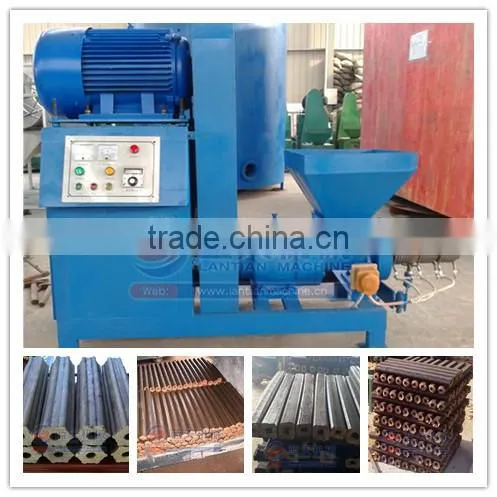 High quality ISO approved wood sawdust briquettes manufacturing machines charcoal briquette extruder machine for making rod