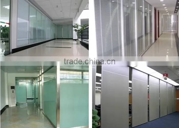 CE safety soundproof glass conference room walls