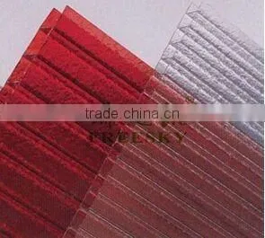 CL SHEET 8 mm thick double PC sunshine board.Greenhouse polycarbonate hollow sunshine pc sheet for roofing