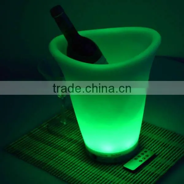 colour change remote control beer and champange holder ice bucket
