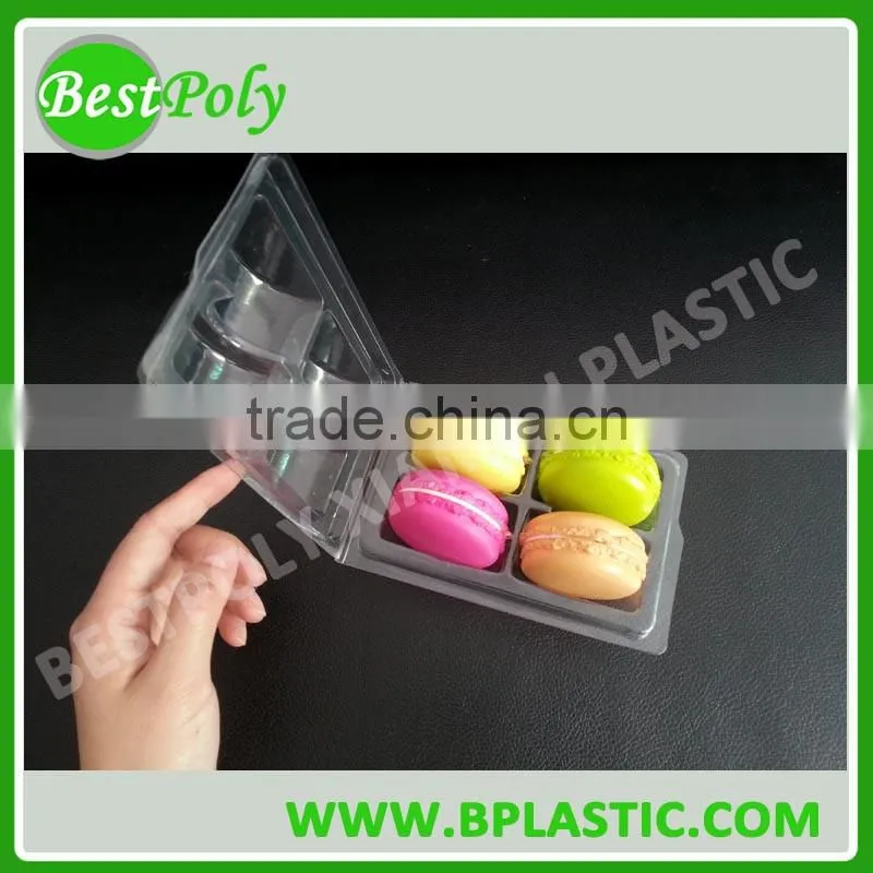 Clear High Quality Cake Plastic Tray Chocolate Tray Jelly Tray