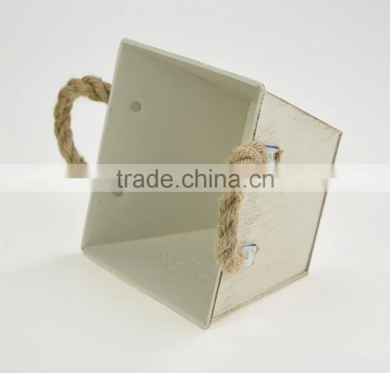 alibaba wholesale antique home decoration beer square galvanized metal bucket