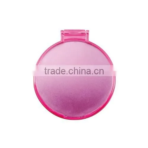 Hot selling sigle side round plastic mini cosmetic mirror