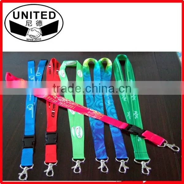 factory direct sale OEM patterned lanyard strap