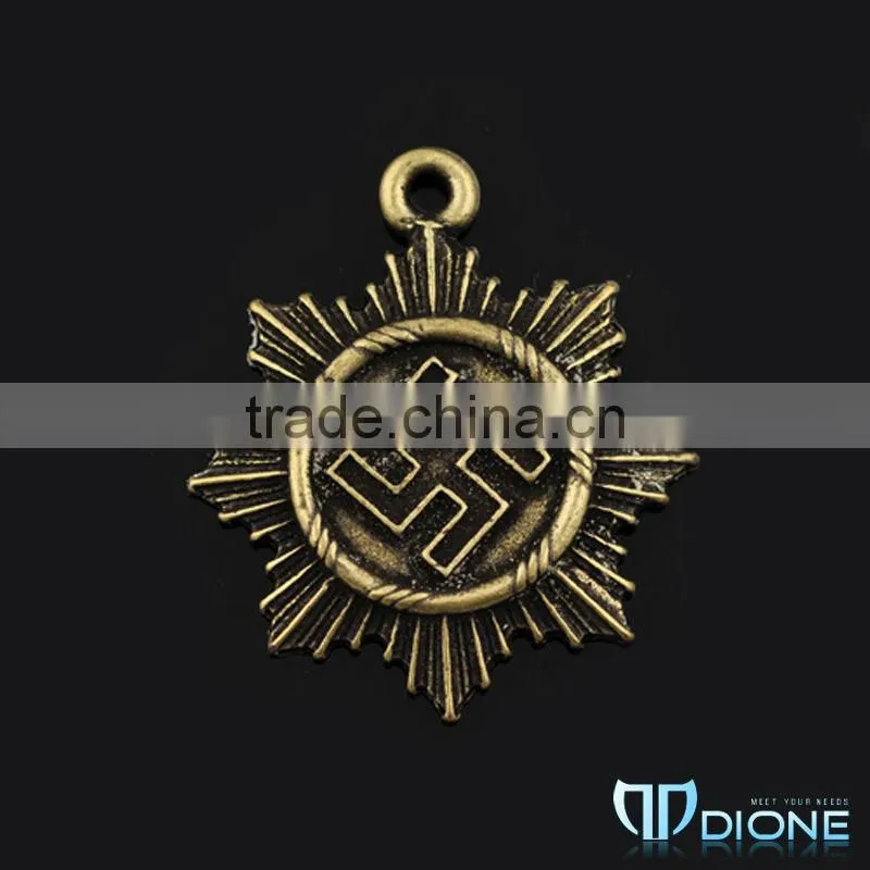 Antique silver metal charms wholesale bulk metal charms