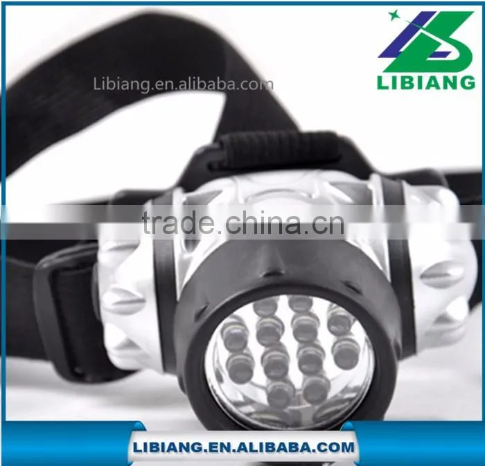 High power led headlamp using dry battery