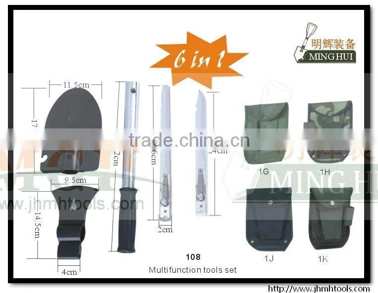 Multi-purpose shovel saw
