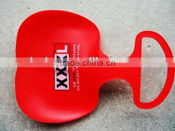 Plastic Push Snow Sled