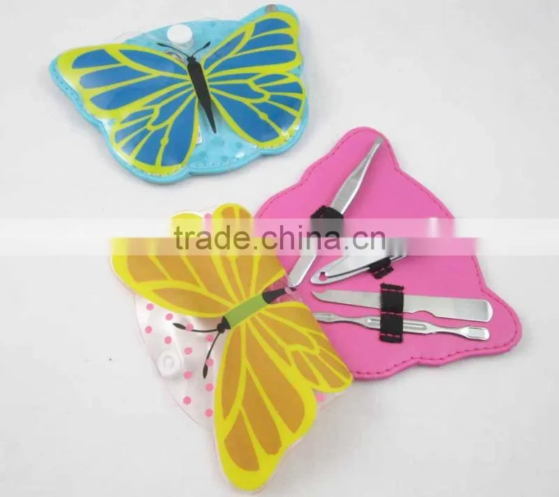 Popular Butterfly Shape Pouch Professional Manicure Tool