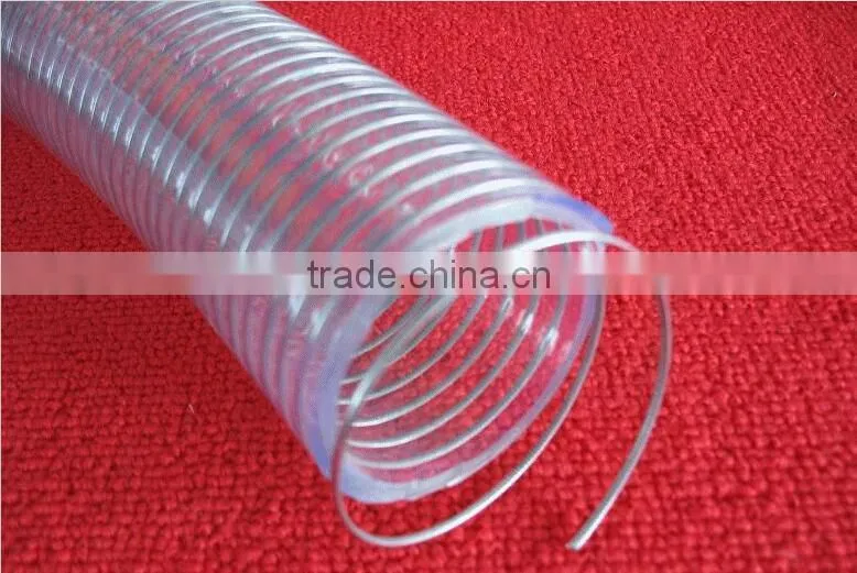 REACH braided clear silicone hose for car wash machines