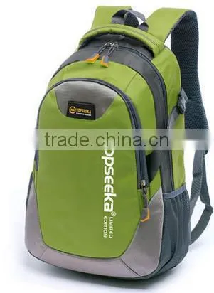 2015 Outdoor Backpack High School Backpack Bags for Kids/Teenagers/Girls