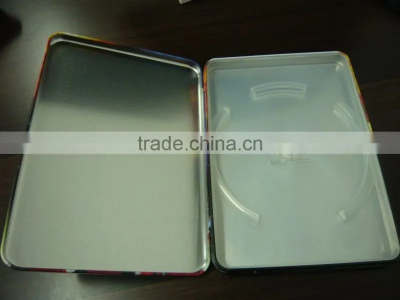 Single cd tin box with holder