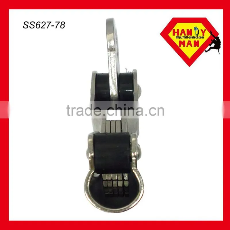 SS621-11 SS304 Stainless Steel with rope size 11mm 12mm Eye Rope Grab