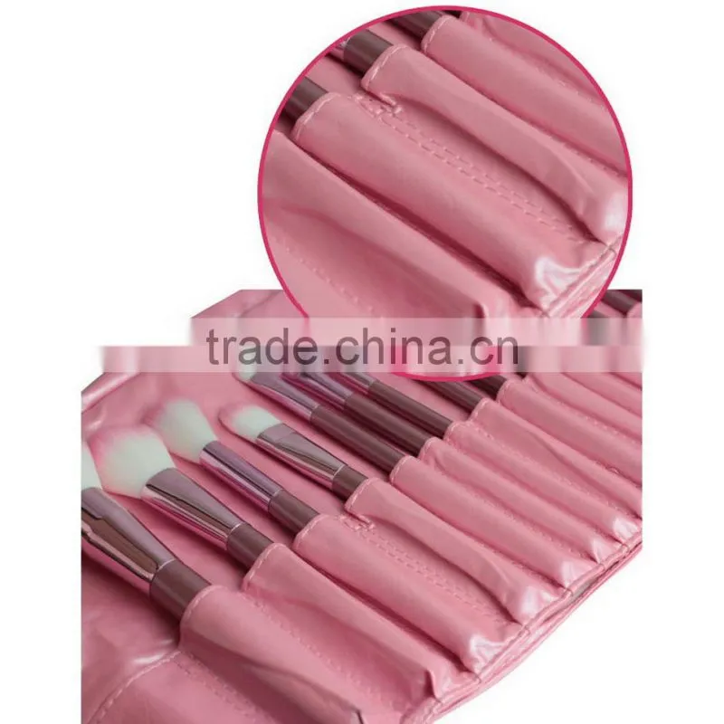 22pcs Professional Soft Cosmetic makeup brush Set Blush Brush/Eyeshadow Brush Pink+Pouch Bag