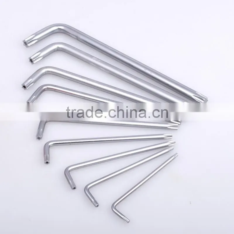 AK-0412 chrome steel torx titanium hex wrench