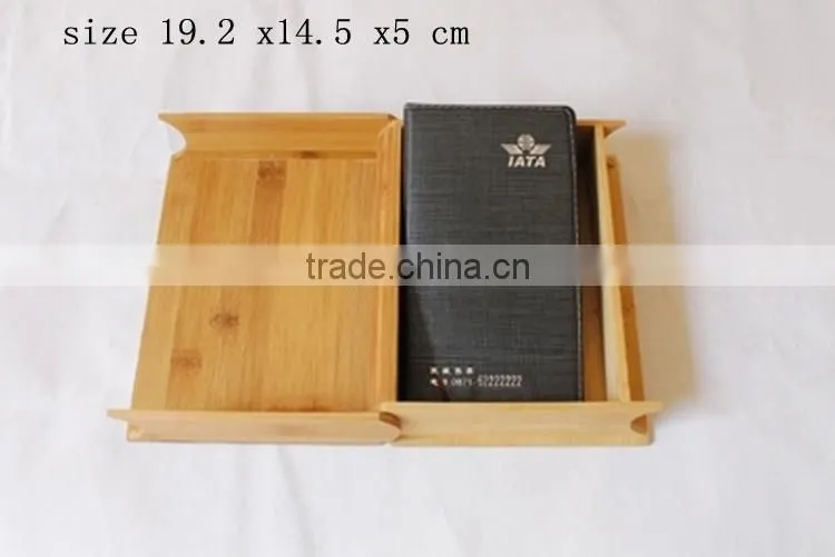 Wholesale creative simple bamboo packaging box