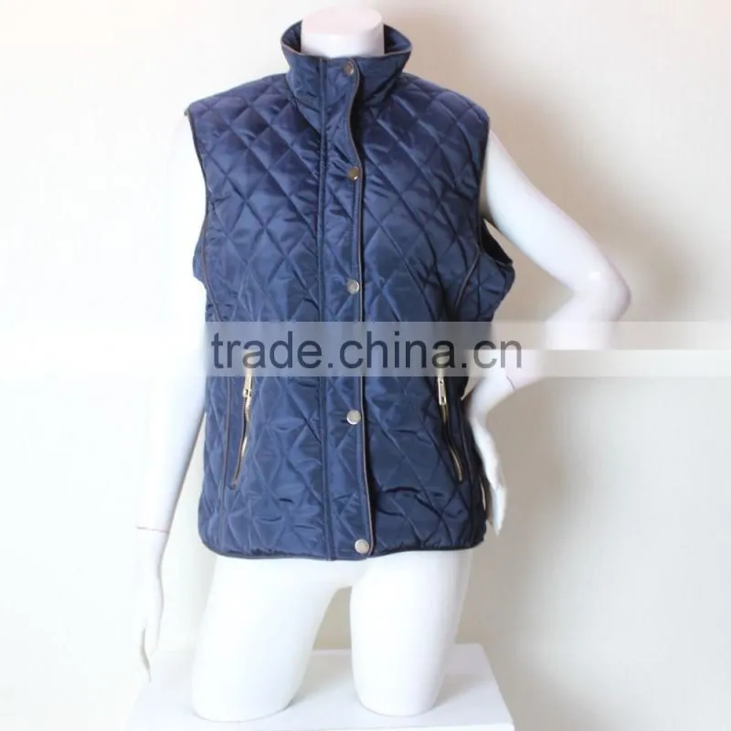 Apparel Wholesale Winter Padded Vest for Women