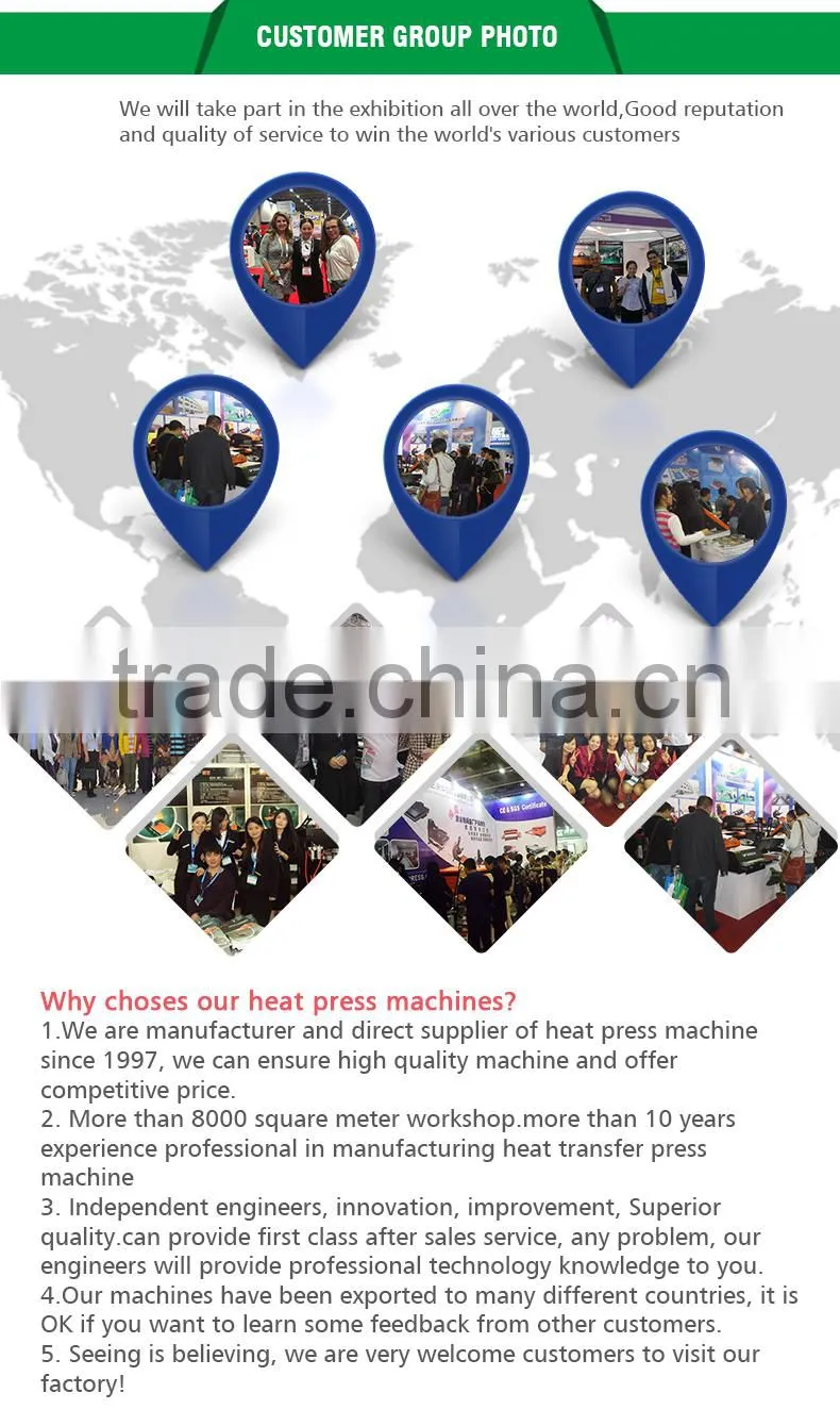 Cheap high veracity sublimation heat transfer hot press cap printing machine