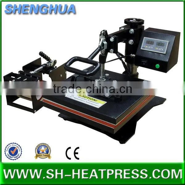Multi-functional all in one t-shirt combo heat press machine