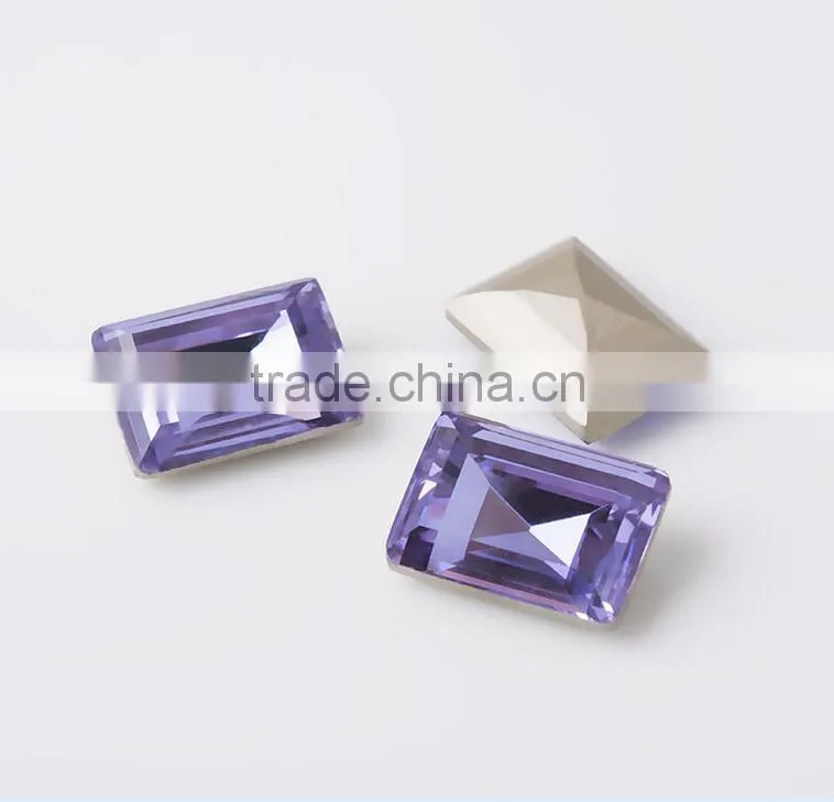 Wholesale high quality china yiwu white opal fancy faceted crystal for jewelry part