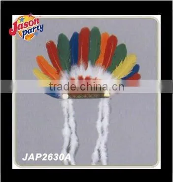 Carnival Accessories Party feather earrings Indian Feathers