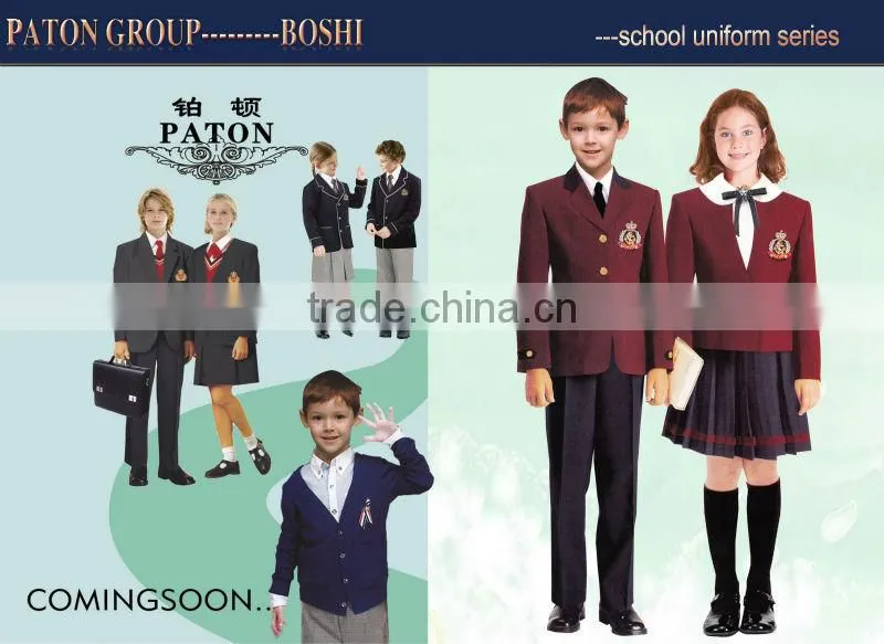 lastest summer school uniforms with student shirts short pants and skirt