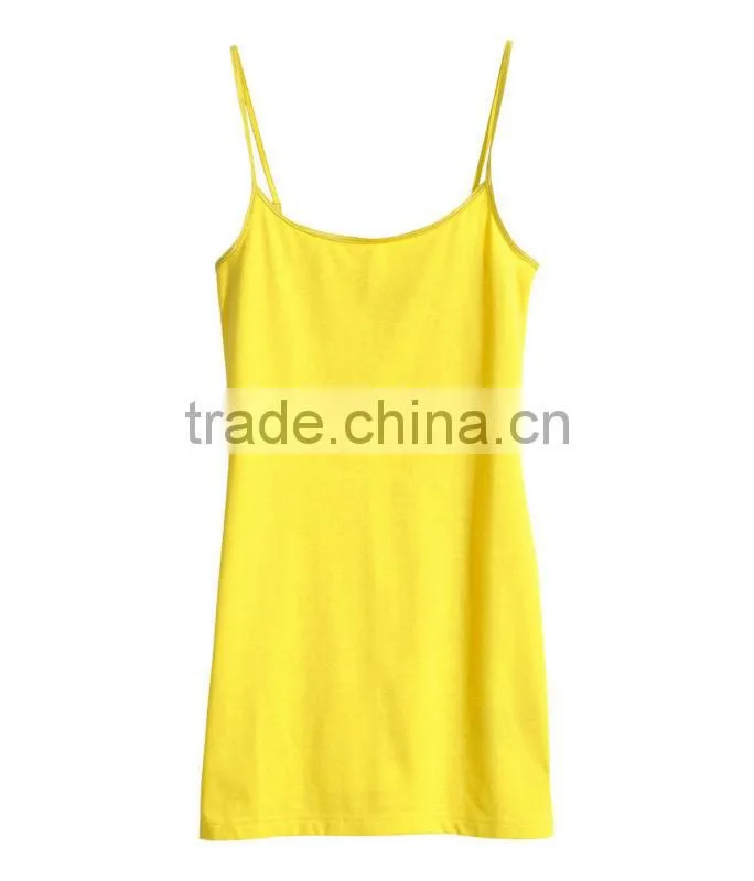 Ladies Tank Top with Adjustable Shoulder Straps