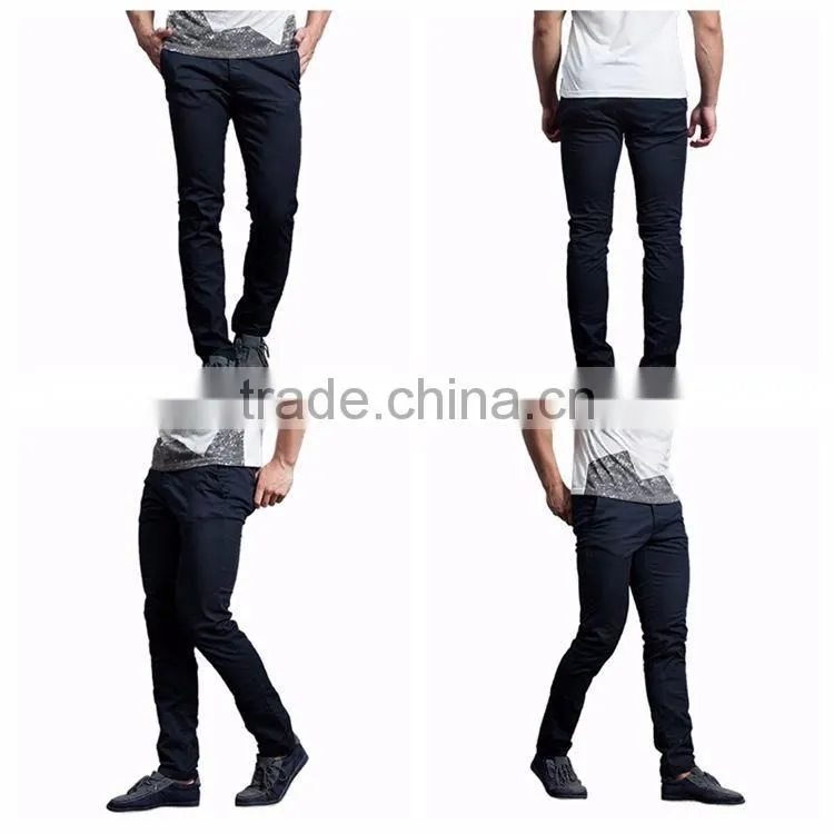 High functionality and fashionable leisure black custom printed mens jogger pant with belt