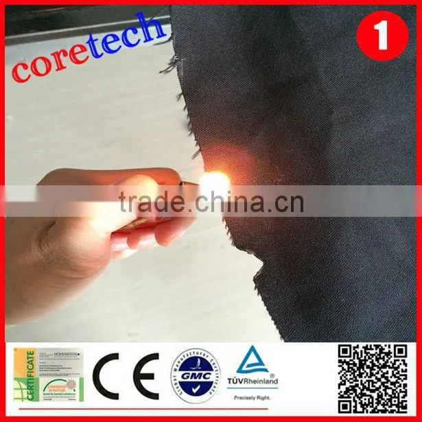 High quality cheap non flammable fabric factory