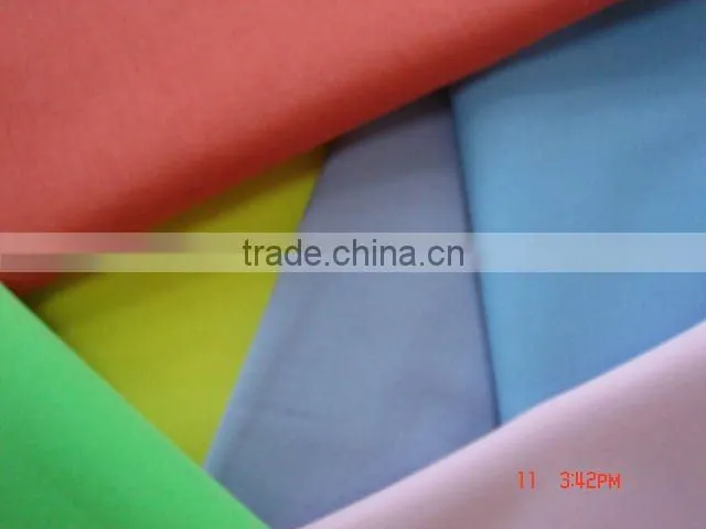 T/C FABRIC POLYESTER/COTTON 65/35%,GREIGE,B/WHITE,DYED