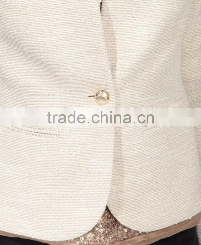 Metallic Jacquard Jacket