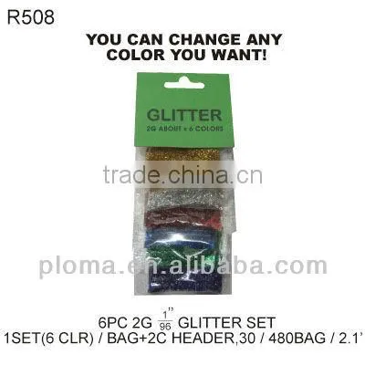 FOR CRAFT (S465) 18PC 8G GLITTER SET