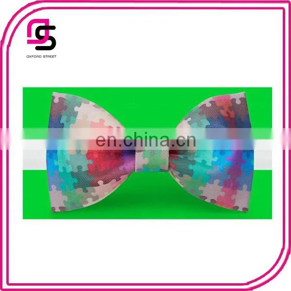 Colorful Triangle Bow Tie Geometry Bow Tie Fashion Bow Tie Spring Bow Tie