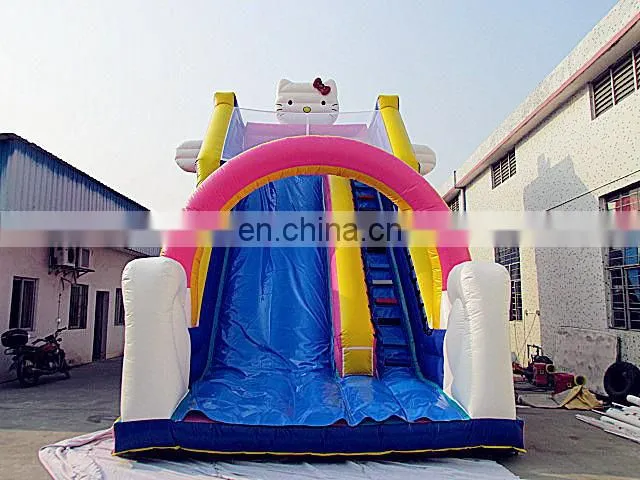 popular theme park slides, cat inflatable bouncy house, ,inflatable castle