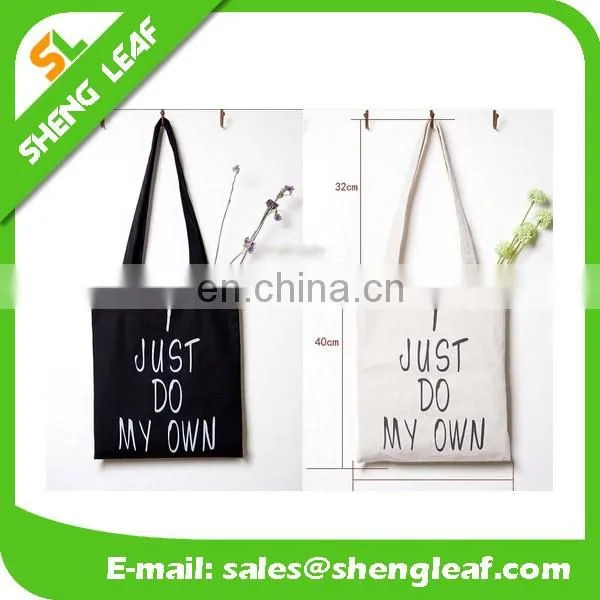 Hot Sale Recyclable Fashion Promotional Plain cotton tote bag