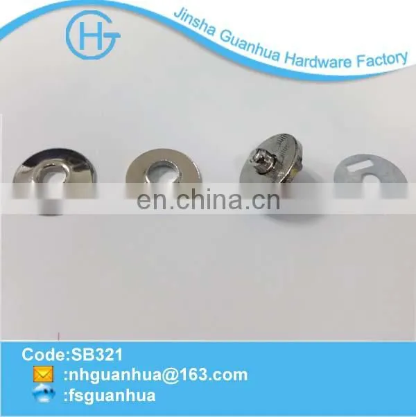 For purse new design round snap magnetic buttons