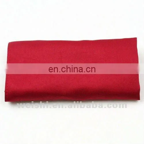 Men exquisite solid red yarn dyed fabric bow ties including belt