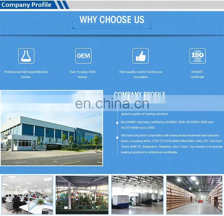Custom Food Grade Silicone Ring NBR FKM HNBR Silicone EPDM Oil Resistance O Ring
