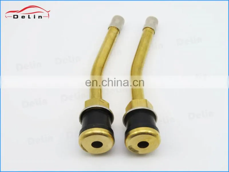 DeLin Degree Bend TR572 tubeless valve truck AND BUS tire valves