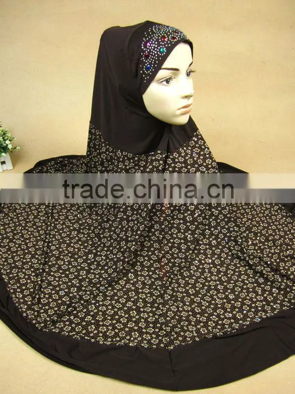 A526 Printed 1.1*1.2m BIG HIJAB