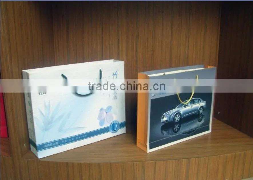 2015 custom tea paper bag manufacturer with logo print, paper bag materials
